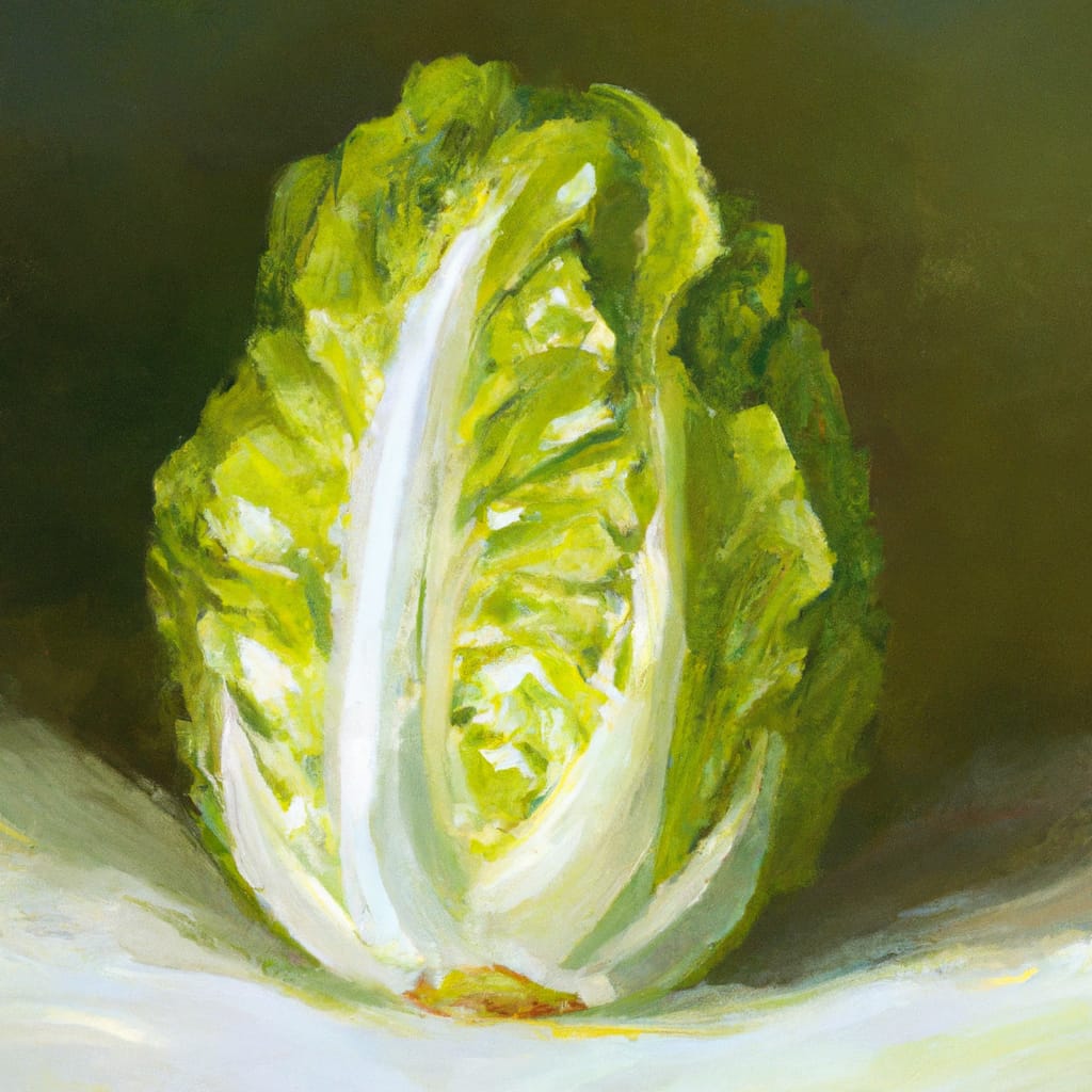 Green and White Salad