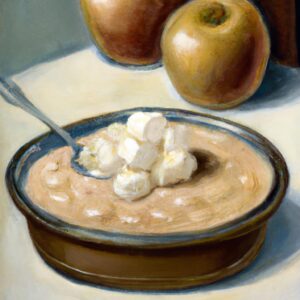 Apple Tapioca Pudding