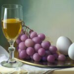 Grape Juice and Egg