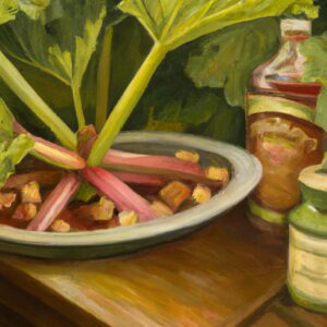 Rhubarb and Fig Jam